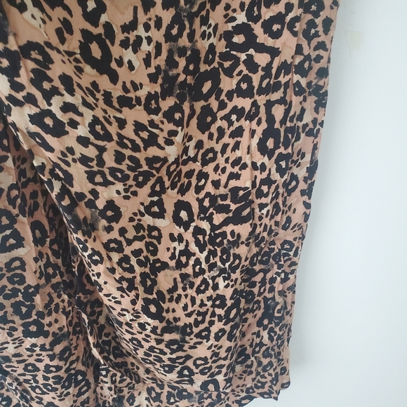 Wilfred Leopard Print Pants - Black and Tan - Picture 5 of 9